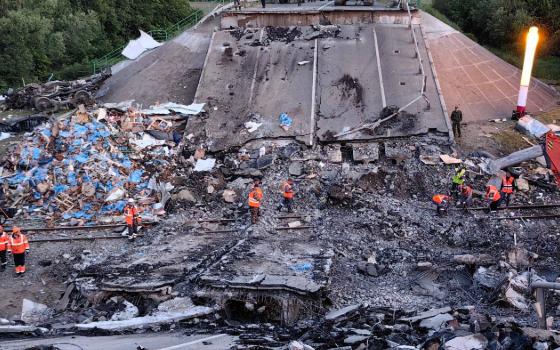Железнодорожные пути расчистили в Выгоничском районе