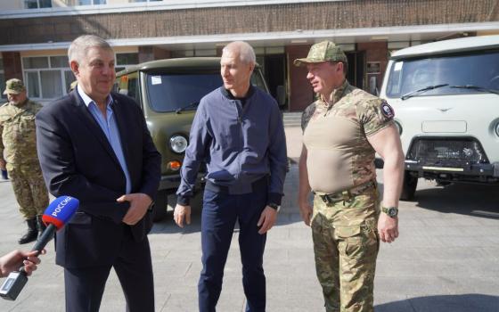 Бойцы «БАРС-Брянск» получили новые автомобили