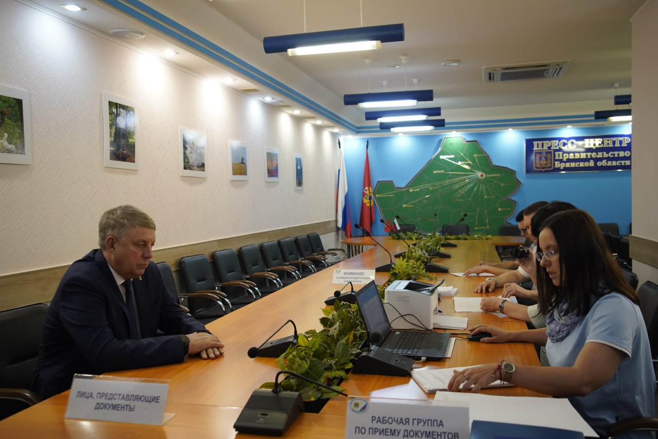 Александр Богомаз стал кандидатом в губернаторы Брянской области