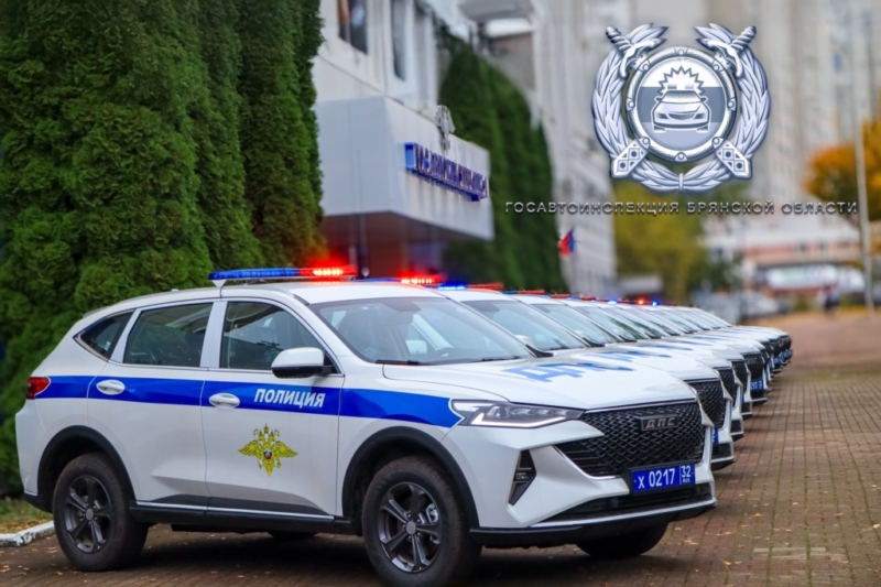 Брянские автоинспекторы оштрафовали любителя ночного дрифта 