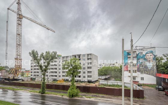 Новый дом на Московском проспекте в Брянске «вырос» до шести этажей