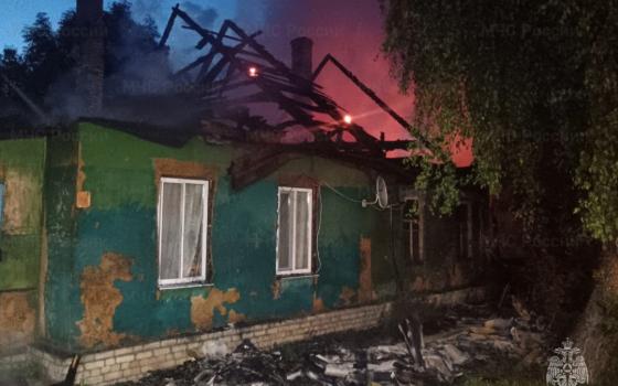 Мужчина получил ожоги на пожаре в Злынковском районе