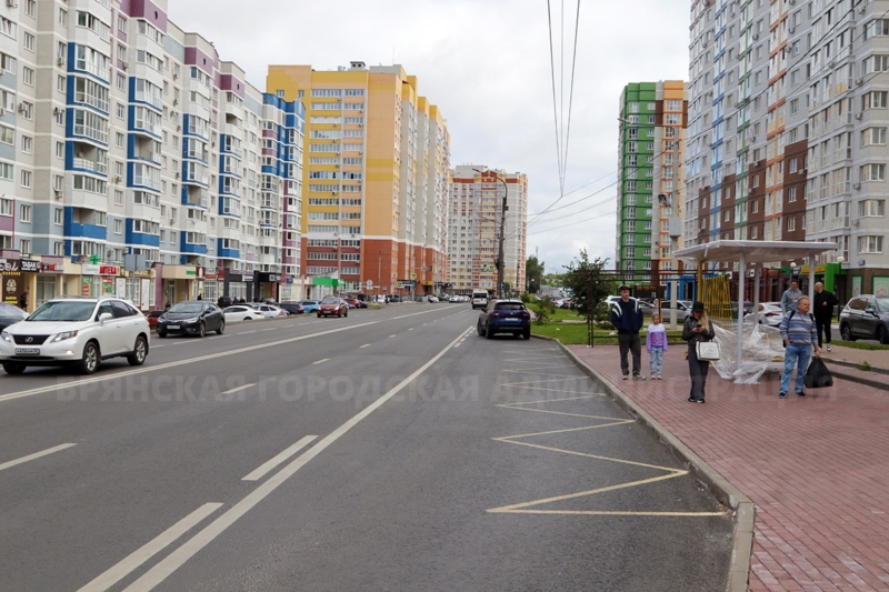 Улицу Горбатова в Брянске отремонтировали за 45,5 миллиона рублей 