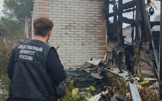 Брянские следователи возбудили уголовное дело о гибели ребёнка на пожаре