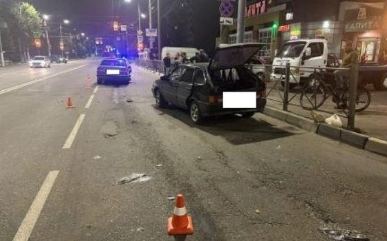 Женщина пострадала в аварии в Брянске