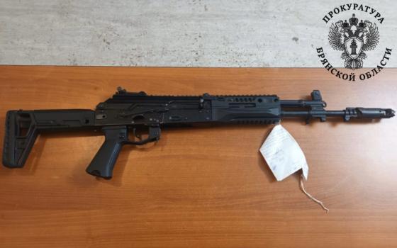 Жителя Москвы брянский суд отправил в колонию за хранение автомата