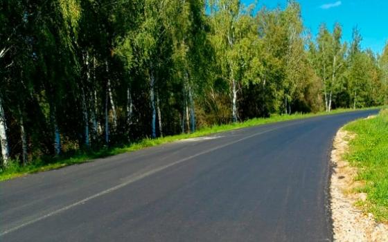 Почти пять километров трассы Злынка-Кожановка ремонтируют по нацпроекту