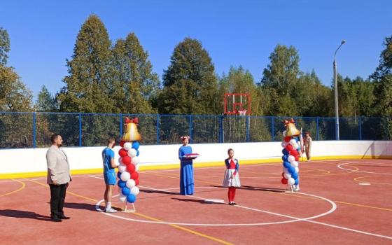«Умную» спортплощадку открыли в брянском посёлке Бытошь