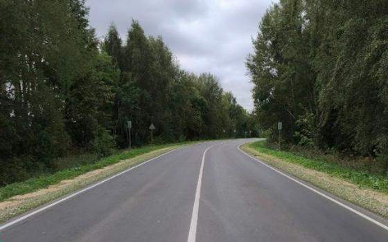 Свыше пяти километров трассы привели в порядок в Стародубском округе по нацпроекту