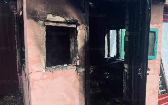 Мужчина погиб на пожаре в жилом доме в Брянске