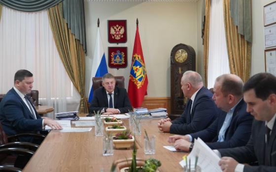 Брянский губернатор встретился с гендиректором «Газпром межрегионгаз Брянск» 