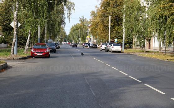 Улицу XXII Съезда КПСС в Брянске полностью отремонтировали за несколько лет