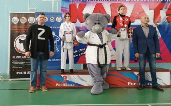 Брянские каратисты привезли восемь медали из Рославля
