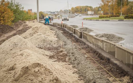 Переулок Депутатский начали ремонтировать в Брянске