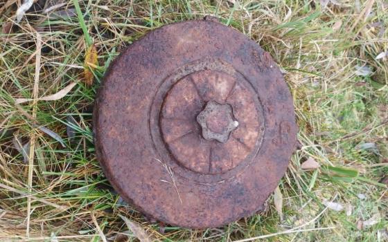 Противотанковую мину обезвредили брянские спасатели