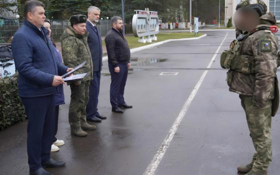 Брянские военные получили технику от фонда «Во имя Отечества»