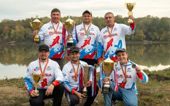 Брянская команда стала призёром чемпионата Евразии по ловле карпа
