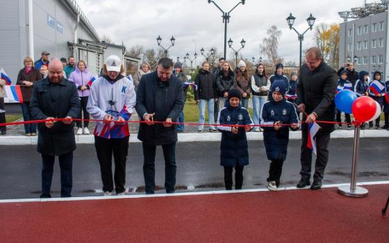 Новую площадку открыли на территории спортивного клуба «Брянск»