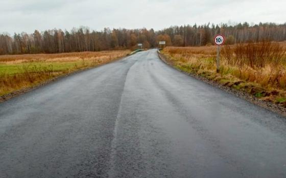 Свыше шести километров трассы отремонтировали по нацпроекту в Злынковском районе