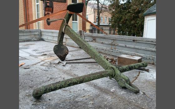 Якорь из Брянска станет частью мемориала в Карачеве