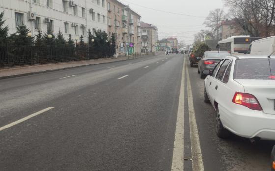 На улице Никитина в Брянске уложили новый асфальт