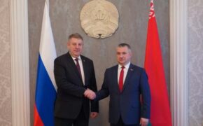 Брянский губернатор обсудил сотрудничество с председателя Гомельского облисполкома