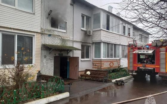 Спасатели потушили квартиру в многоэтажке в Выгоничском районе
