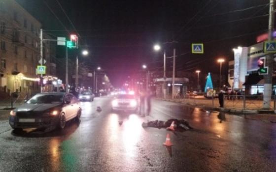 Пешеход погиб под колёсами иномарки в Брянске
