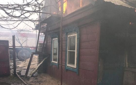 Жилой дом потушили спасатели в выходные в Новозыбкове