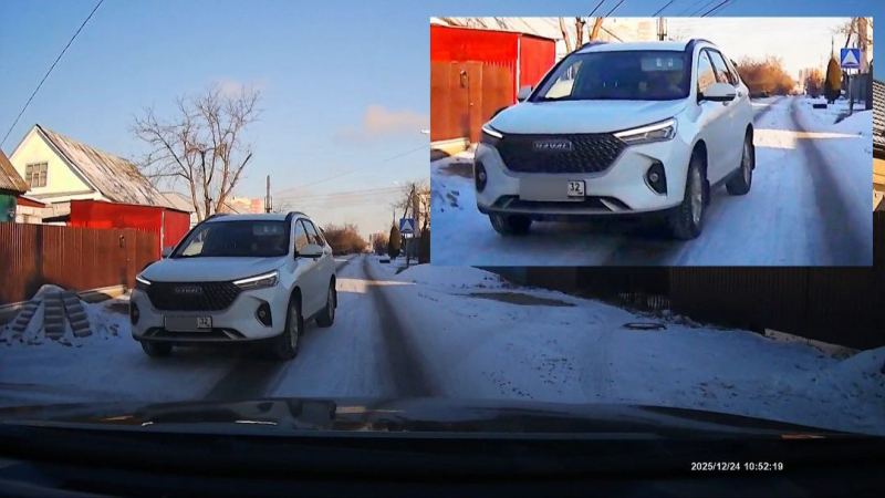 Брянские полицейские составили протокол на водителя после видеоролика в соцсетях