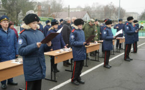 Профильные классы Следственного комитета РФ открыли в Стародубском казачьем кадетском корпусе