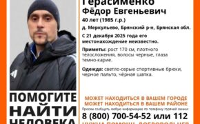 40-летний мужчина пропал в Брянском районе