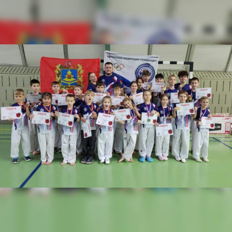 22 медали завоевали брянские тхэквондисты в Железногорске