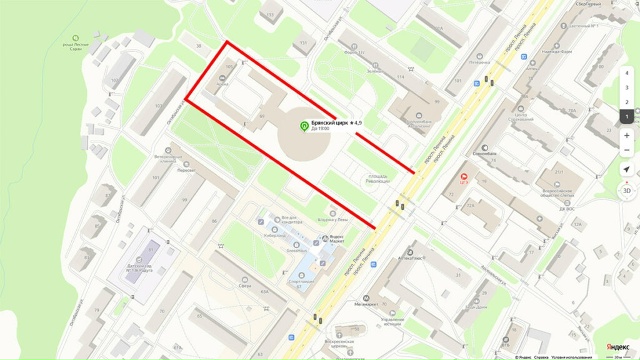 Движение транспорта ограничат в центре Брянска на два дня