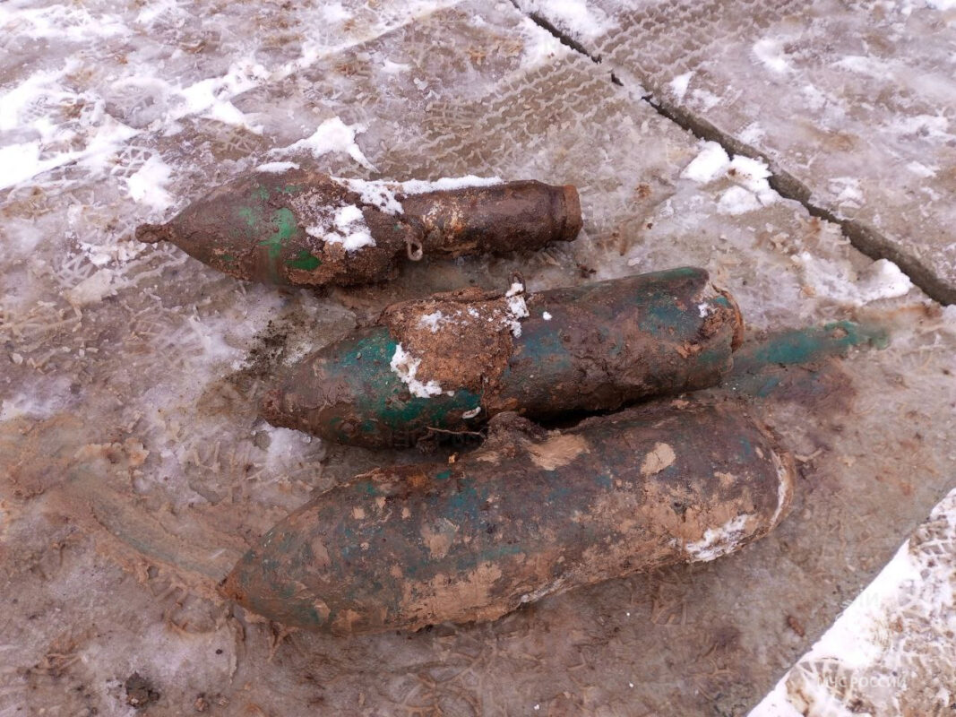 Три авиабомбы обезвредили спасатели в Брянске