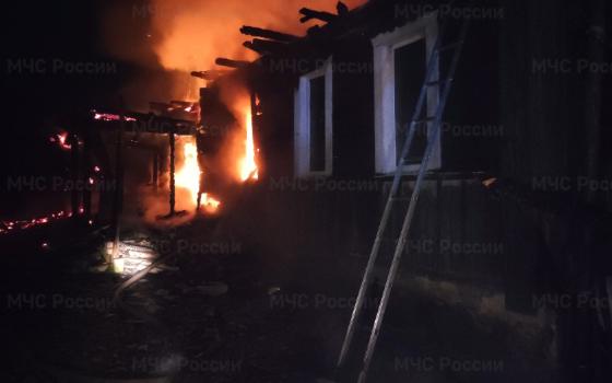 Люди пострадали на пожаре в доме в Мглинском районе