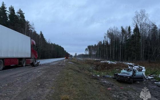Утром на брянской трассе в ДТП пострадал человек