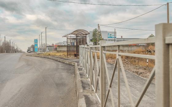 На улице Инженерной в Большом Полпино появились новые светофоры и остановки