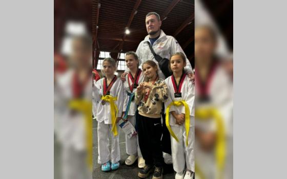 Брянские тхэквондисты завоевали восемь медалей в Гомеле
