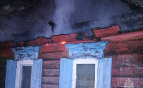 На пожаре в Новозыбковском городском округе ночью пострадал человек