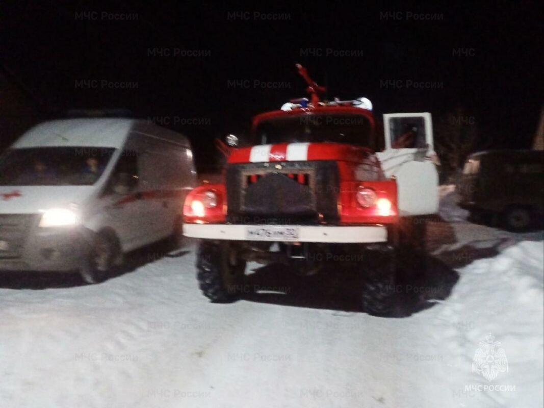 Мужчина погиб на пожаре в Дятьково