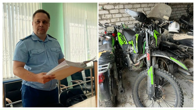 Брянец отправился в колонию и лишился мотоцикла за пьяное вождение