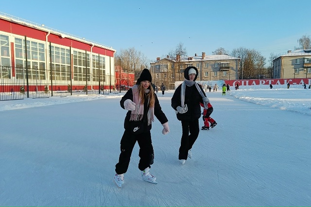 Больше 20 катков залили в Брянске текущей зимой