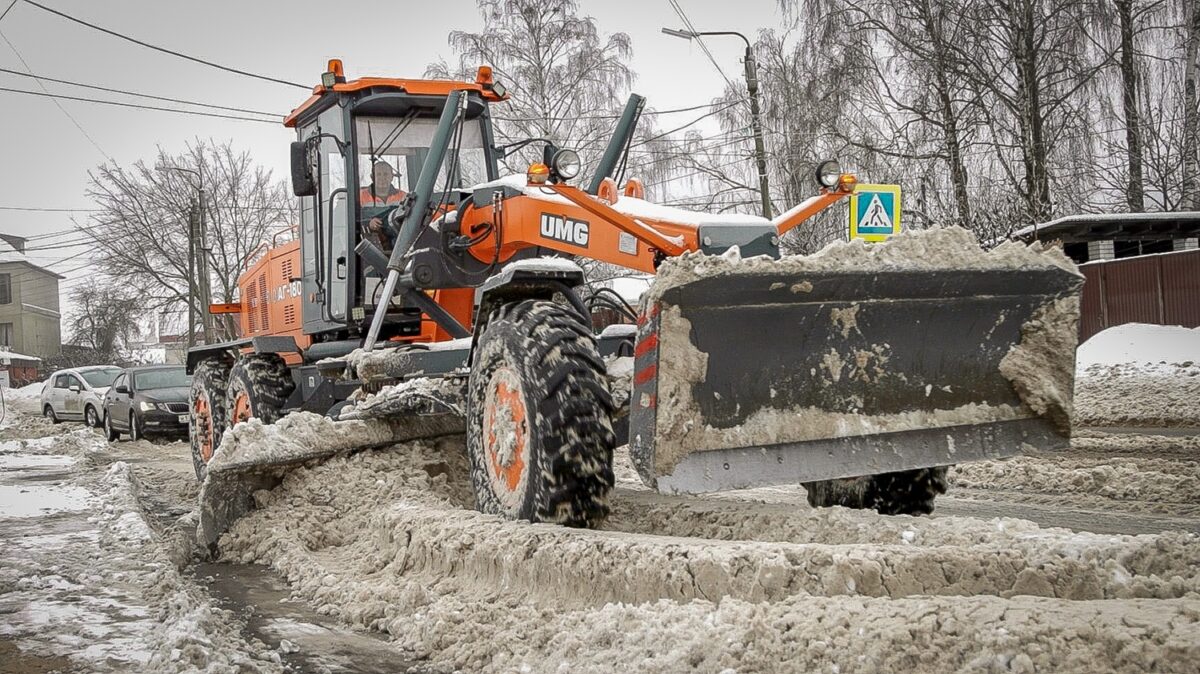 Свыше 9,5 тонн снега вывезли коммунальщики с улиц Брянска