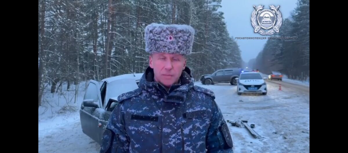 Водитель погиб в ДТП на брянской трассе 31 декабря