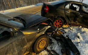 Двое взрослых и ребёнок пострадали в ДТП на брянской трассе