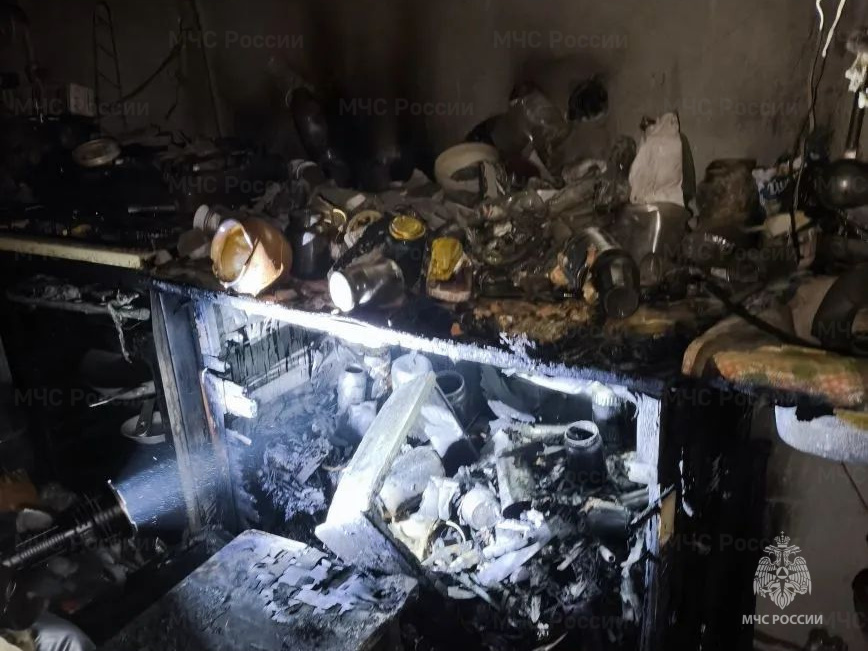 Мужчина погиб на пожаре в Брянске