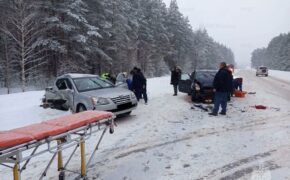 Утром во вторник на брянской трассе в ДТП пострадал человек