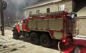 Хозпостройки загорелись в Брянске в первый день февраля