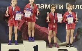 Юные брянские самбисты привезли 14 наград из Калужской области